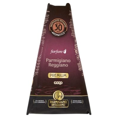 PARMIGIANO REGGIANO DOP FIOR FIORE COOP stagionatura oltre 30 mesi, 400 g