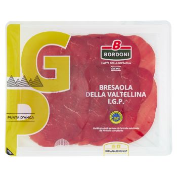 Bordoni Bresaola della Valtellina I.G.P. Punta d'Anca 90 g