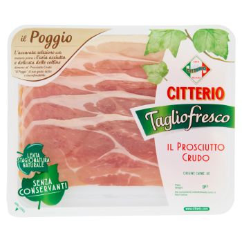 Citterio Tagliofresco il Prosciutto Crudo il Poggio 100 g